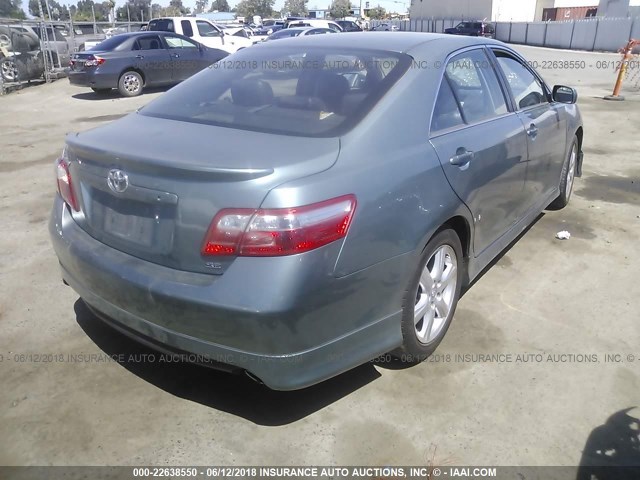 4T1BK46K59U584139 - 2009 TOYOTA CAMRY SE/LE/XLE 绿色 照片 4