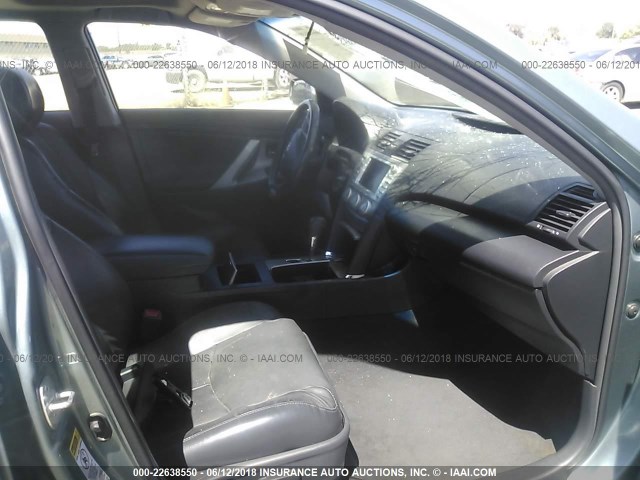 4T1BK46K59U584139 - 2009 TOYOTA CAMRY SE/LE/XLE 绿色 照片 5