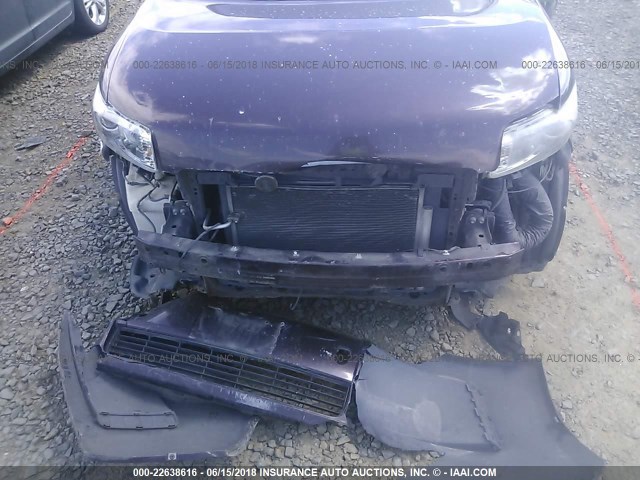 JTLKE50E391067240 - 2009 TOYOTA SCION XB Bənövşəyi foto 6