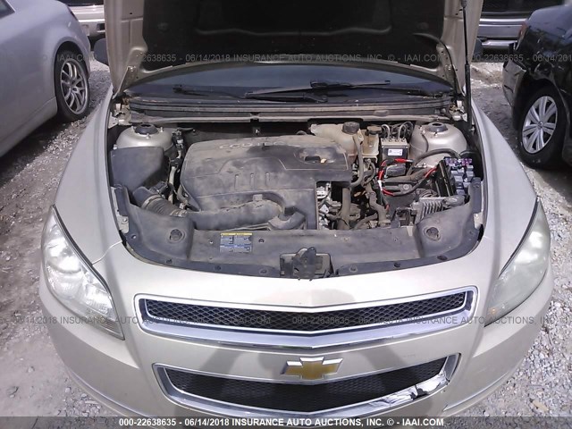 1G1ZG57B49F241733 - 2009 CHEVROLET MALIBU LS GOLD photo 10