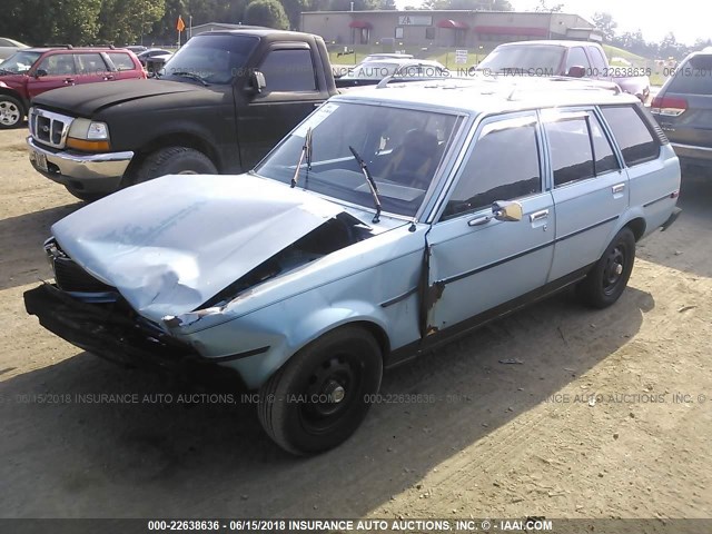 JT2TE72W8B0180378 - 1981 TOYOTA COROLLA DELUXE BLUE photo 2