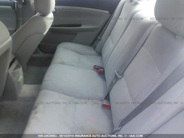 1G8ZS57B99F167922 - 2009 SATURN AURA XE GRAY photo 8