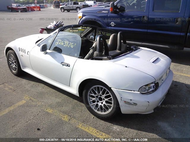 4USCH9349YLF84284 - 2000 BMW Z3 2.3 WHITE photo 3