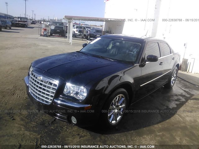 2C3KA33G78H141045 - 2008 CHRYSLER 300 LIMITED BLACK photo 2