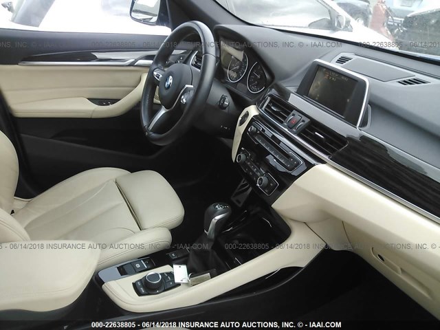 WBXHT3C34G5E48617 - 2016 BMW X1 XDRIVE28I BLUE photo 5