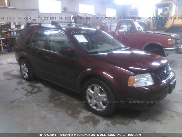 1FMDK06125GA61324 - 2005 FORD FREESTYLE LIMITED RED photo 1