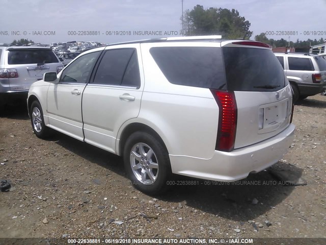 1GYEE437190157826 - 2009 CADILLAC SRX WHITE photo 3