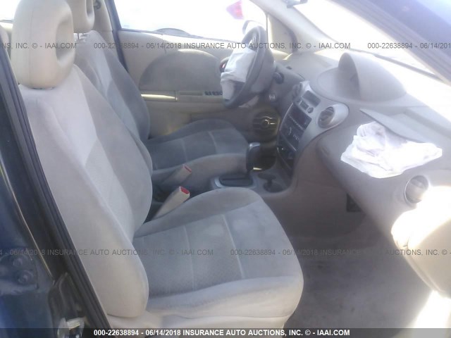 1G8AL55BX6Z163403 - 2006 SATURN ION LEVEL 3 BLUE photo 5
