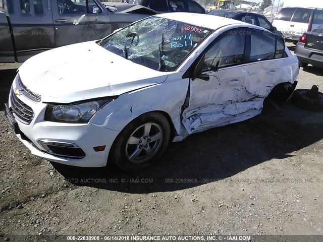 1G1PE5SB1G7159809 - 2016 CHEVROLET CRUZE LIMITED LT WHITE photo 2