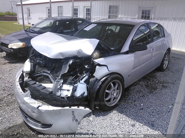 1G8AK55F06Z192947 - 2006 SATURN ION LEVEL 3 SILVER photo 2