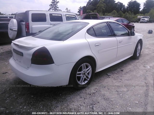 2G2WR554461235141 - 2006 PONTIAC GRAND PRIX GT WHITE photo 4