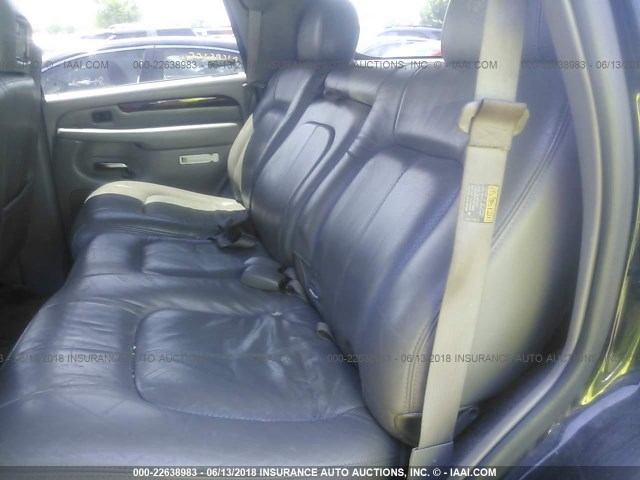 1GYEK63N02R197061 - 2002 CADILLAC ESCALADE LUXURY შავი ფოტო 8