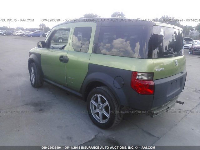 5J6YH18398L009784 - 2008 HONDA ELEMENT LX GREEN photo 3