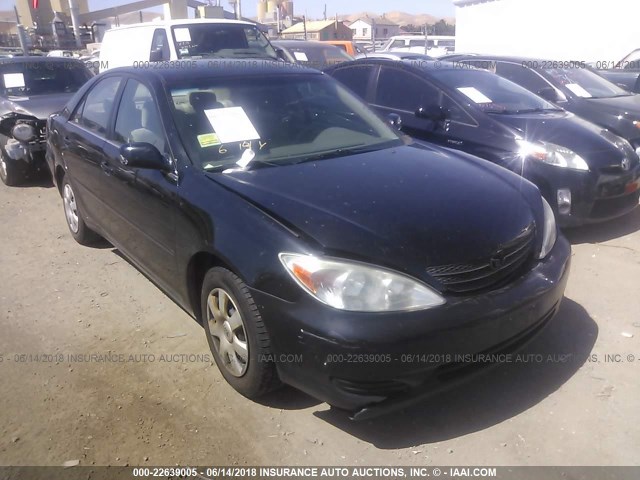 4T1BE30KX3U248827 - 2003 TOYOTA CAMRY LE/XLE/SE 黑色 照片 1