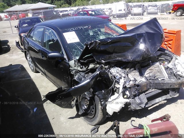4T1BE46K68U232208 - 2008 TOYOTA CAMRY CE/LE/XLE/SE BLACK photo 1