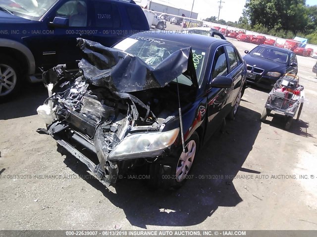 4T1BE46K68U232208 - 2008 TOYOTA CAMRY CE/LE/XLE/SE BLACK photo 2