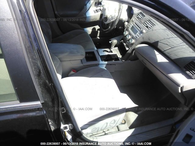 4T1BE46K68U232208 - 2008 TOYOTA CAMRY CE/LE/XLE/SE BLACK photo 5