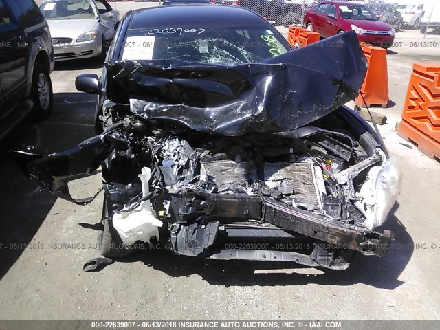 4T1BE46K68U232208 - 2008 TOYOTA CAMRY CE/LE/XLE/SE BLACK photo 6