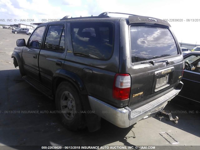 JT3GN87R6V0047290 - 1997 TOYOTA 4RUNNER LIMITED GRAY photo 3