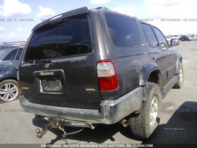 JT3GN87R6V0047290 - 1997 TOYOTA 4RUNNER LIMITED GRAY photo 4