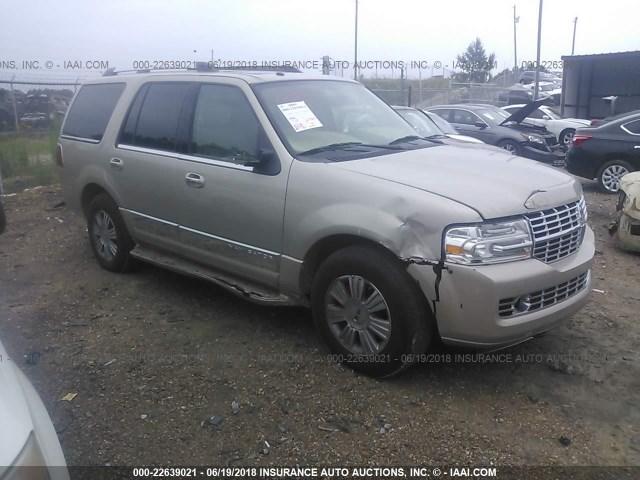 5LMFU27517LJ09077 - 2007 LINCOLN NAVIGATOR BEIGE photo 1