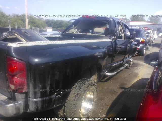 3D7MX48A78G204258 - 2008 DODGE RAM 3500 ST/SLT BLACK photo 4