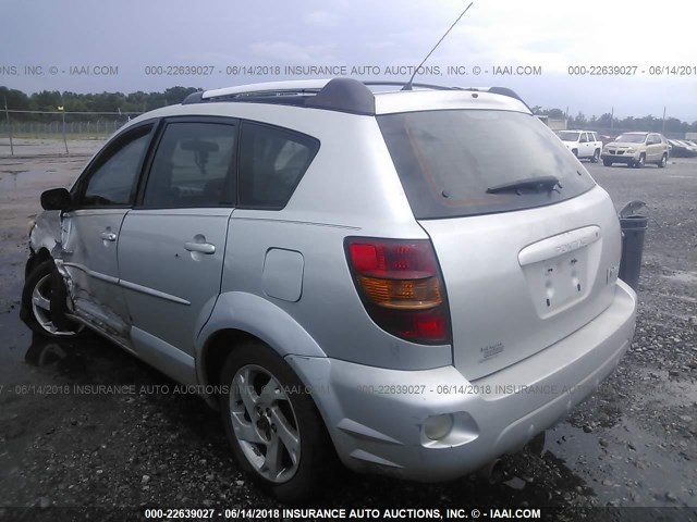 5Y2SL62893Z434228 - 2003 PONTIAC VIBE SILVER photo 3