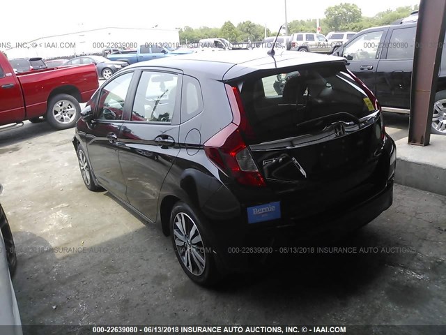 3HGGK5H89FM712336 - 2015 HONDA FIT EX/EXL BLACK photo 3