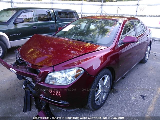 1G1ZC5E07CF344990 - 2012 CHEVROLET MALIBU 1LT 红色 照片 2