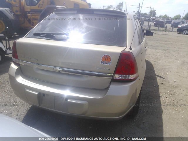 1G1ZT62815F288189 - 2005 CHEVROLET MALIBU MAXX LS 金色 照片 6