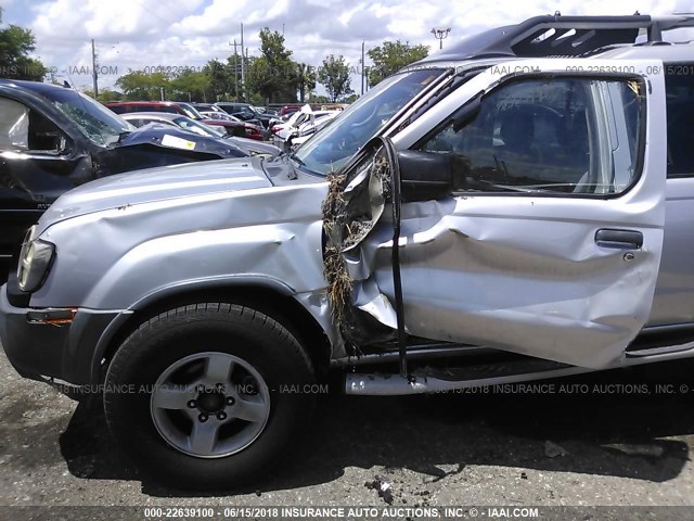 5N1ED28T14C637760 - 2004 NISSAN XTERRA XE/SE SILVER photo 6