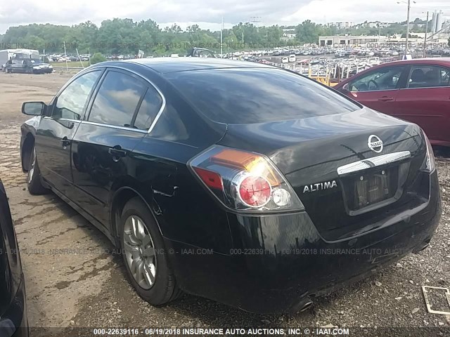 1N4AL21E69C120131 - 2009 NISSAN ALTIMA 2.5/2.5S BLACK photo 3