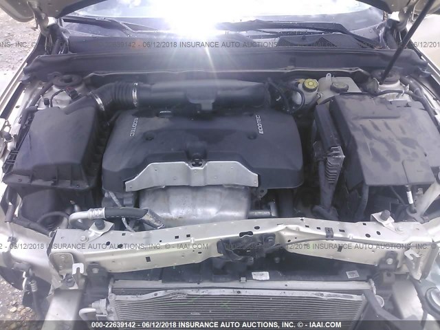 1G11A5SL2FF305973 - 2015 CHEVROLET MALIBU LS GOLD photo 10