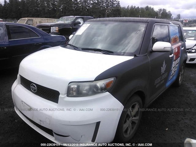 JTLZE4FE0A1109836 - 2010 TOYOTA SCION XB შავი ფოტო 2