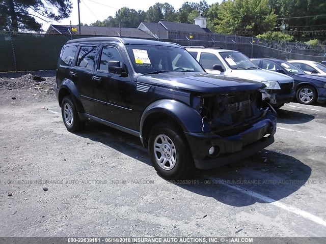 1D4PT2GK5BW599053 - 2011 DODGE NITRO SE BLACK photo 1