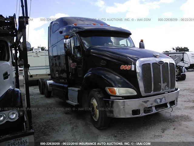 1XP7D49X39D791624 - 2009 PETERBILT 387 BLACK photo 1