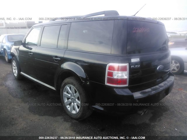 2FMDK51C79BA28094 - 2009 FORD FLEX SE BLACK photo 3