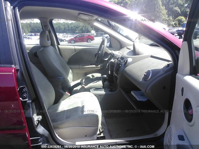 1G8AJ55F17Z160173 - 2007 SATURN ION LEVEL 2 Bordo foto 5