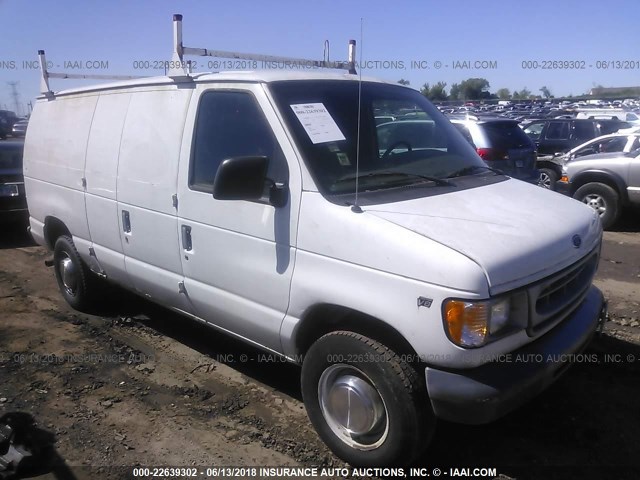 1FTNE24L8XHA90050 - 1999 FORD ECONOLINE E250 VAN WHITE photo 1