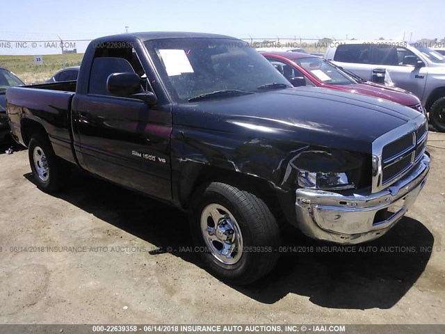 1B7HC16X4YS581829 - 2000 DODGE RAM 1500 MAROON photo 1