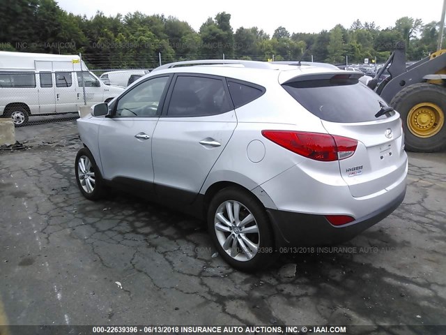 KM8JU3AC5BU135002 - 2011 HYUNDAI TUCSON GLS/LIMITED 银色 照片 3