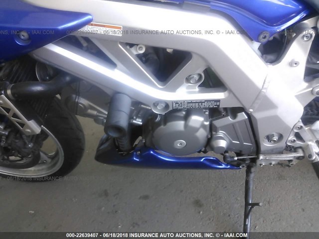 JS1VP53A442103509 - 2004 SUZUKI SV650 BLUE photo 9