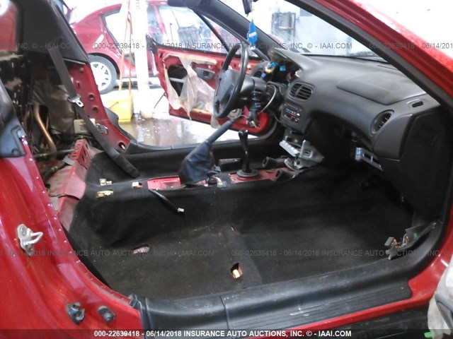 JHMEH616XRS004111 - 1994 HONDA CIVIC DEL SOL SI RED photo 5