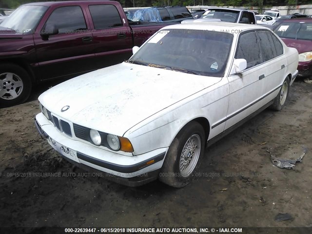 WBAHD2314K2091379 - 1989 BMW 535 I AUTOMATIC WHITE photo 6