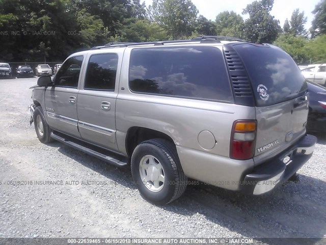 1GKFK16Z13J101275 - 2003 GMC YUKON XL K1500 Champagne photo 3