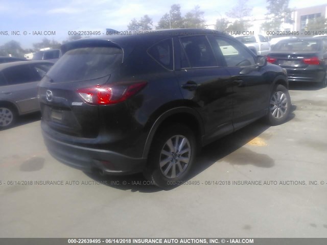 JM3KE2CY2G0747981 - 2016 MAZDA CX-5 TOURING Черный фото 4