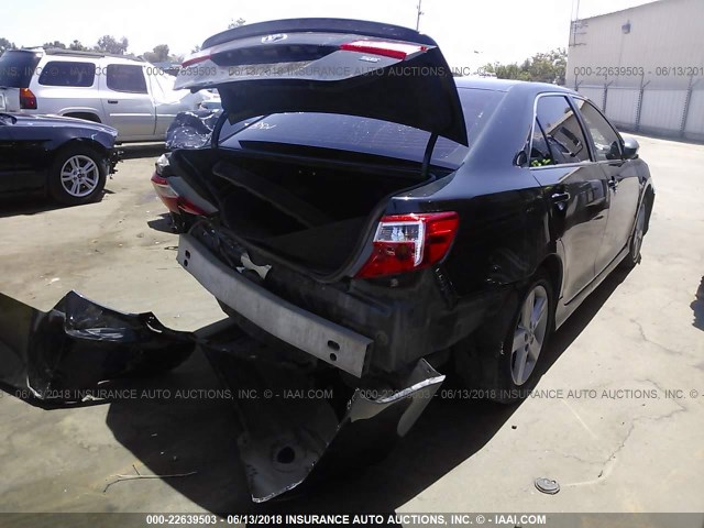 4T1BF1FK5CU529054 - 2012 TOYOTA CAMRY SE/LE/XLE მწვანე ფოტო 4