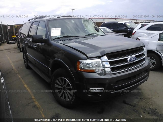 1FMJK1HT7HEA75629 - 2017 FORD EXPEDITION EL XLT/EL KING RANCH BLACK photo 1