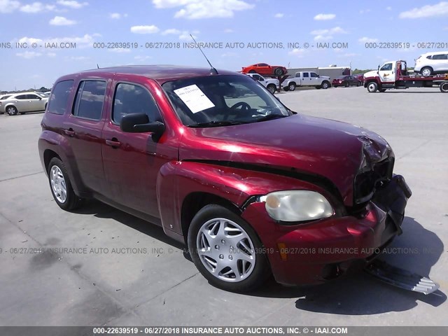 3GNCA13D48S707130 - 2008 CHEVROLET HHR LS MAROON photo 1