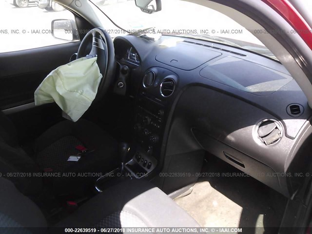3GNCA13D48S707130 - 2008 CHEVROLET HHR LS MAROON photo 5